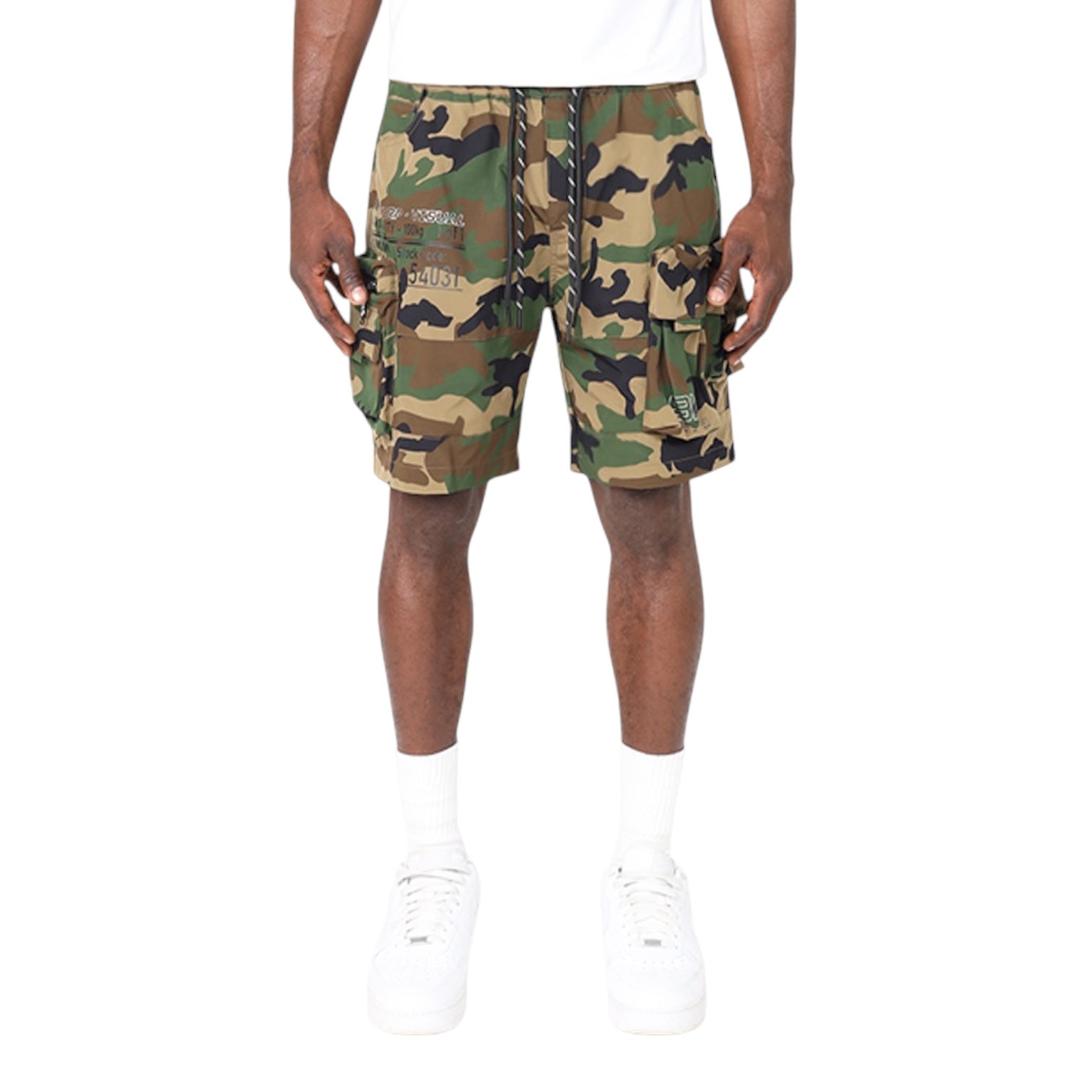 SMOKE RISE: Nylon Utility Shorts WS25283